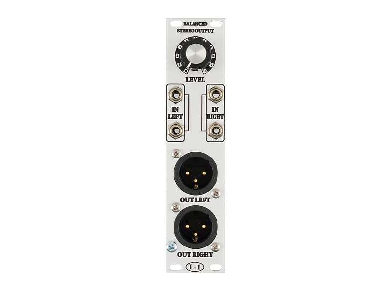 L-1 XLR Balanced Stereo Output