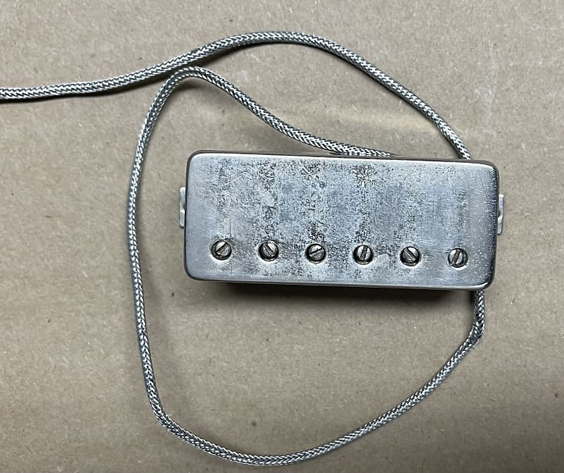 Gibson Mini Humbucker PAF 1961 Nickel Cover Purple Wire | Reverb