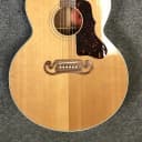 Gibson J-100 Xtra Electric Acoustic Guitar Antique Natural Cutaway with Hard Case Made in 1995
