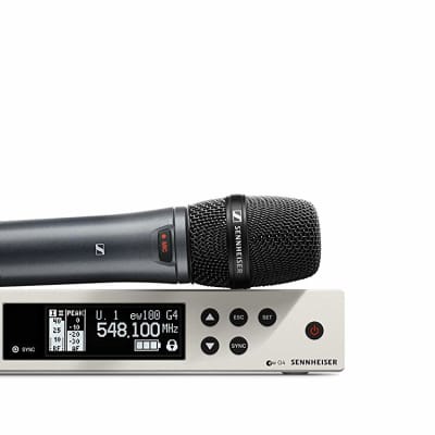 Sennheiser Pro Audio Sennheiser EW 100-835S Wireless Dynamic Cardioid Microphone System-A Band (516-558Mhz), 100 G4-835-S-A image 1
