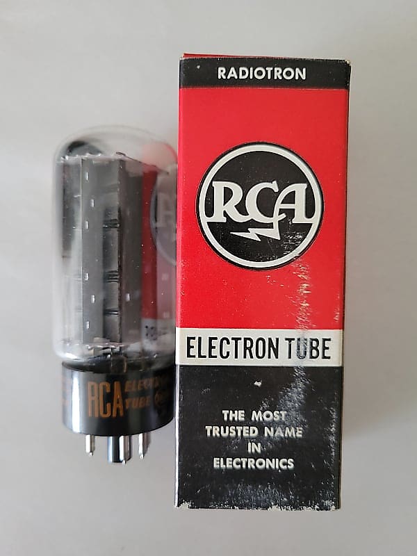 New Old Stock In Original Box 1960's USA Made RCA 5U4 | Reverb