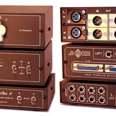 6 In – 2 Out – TRS XLR – TopKnob – MULTIPLE INDEPENDENT SIGNAL SELECTION – Monitor Speaker Controller image 4