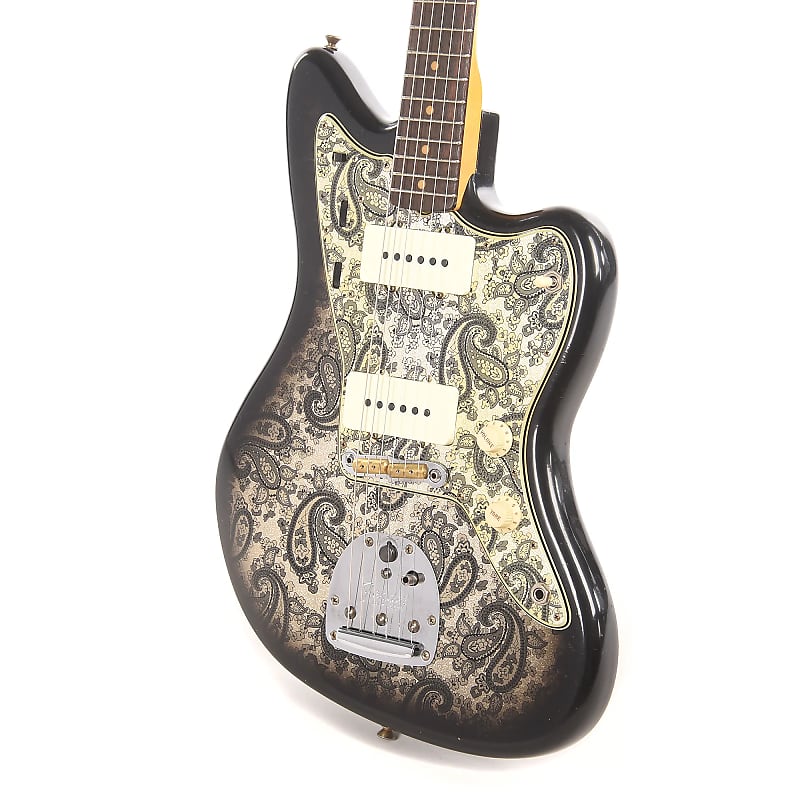 Fender Custom Shop Limited Edition Black Paisley Jazzmaster Journeyman Relic image 3