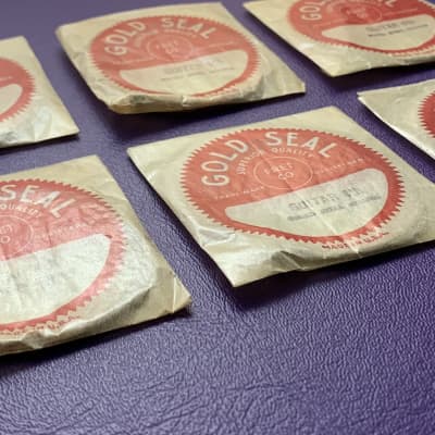 Vintage Guitar Strings 1940s  Early 1950s case candy for National Epiphone GibsonEs-300 150 Kay image 2