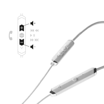 V-Moda Forza Metallo Wireless - In-ears Bluetooth Headphones (Silver) (FRZM-W-SV) image 2