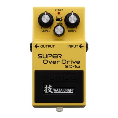 Boss SD-1W Super Overdrive Waza Craft | Reverb