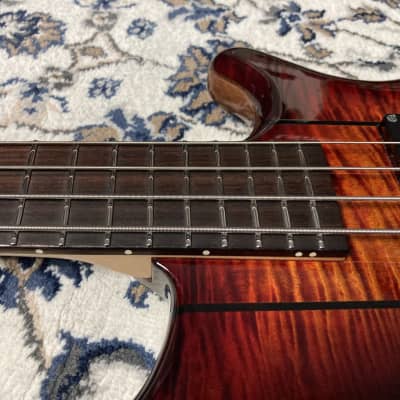 Freedom Custom Guitar Research Dulake 4 strings Flame Maple Top (Hinode) '12 -Made in Japan- /Used image 6