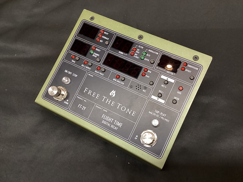 Free The Tone FT-2Y FLIGHT TIME DIGITAL DELAY | Reverb Free The Tone FT-2Y FLIGHT TIME DIGITAL DELAY | Reverb