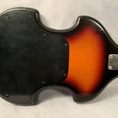 Vintage 1967 Airline Model 7289 Violin Bass Guitar Valco Supro Rare & Original image 6