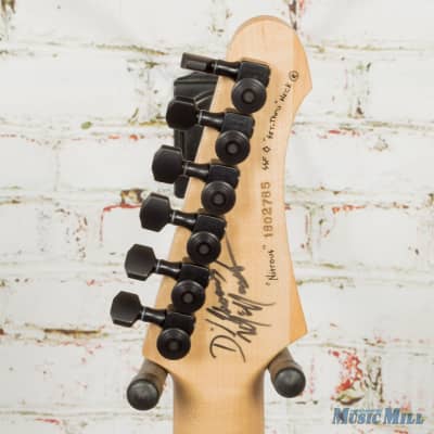 David Thomas McNaught Nitrous Electric Guitar Trans Tiger Striped w/OHSC  (USED) | Reverb