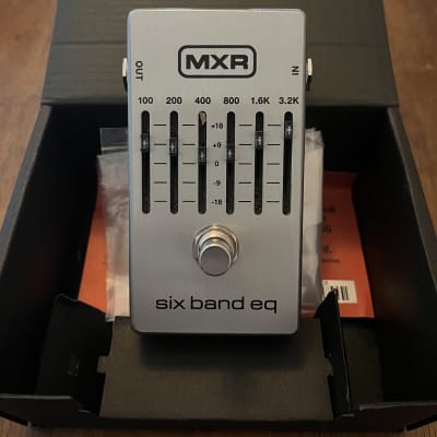 Reverb.com listing, price, conditions, and images for mxr-six-band-eq-silver