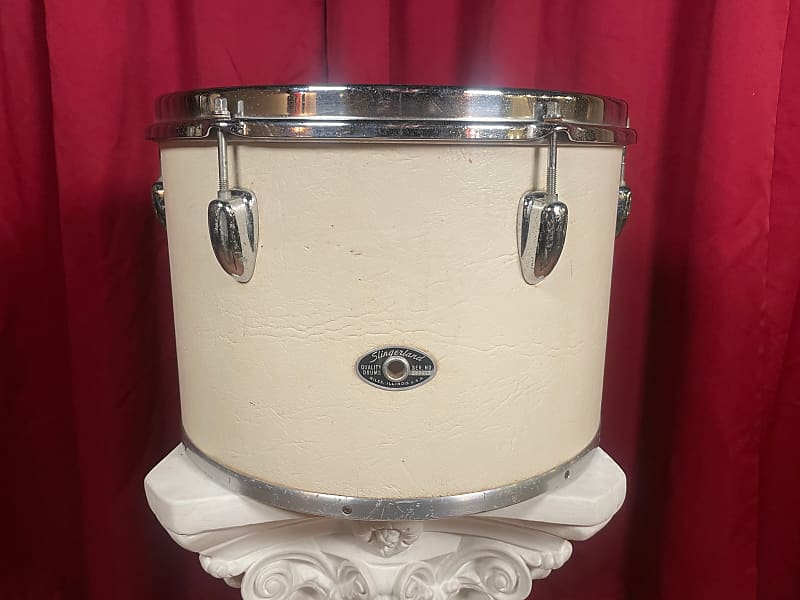 1975 Slingerland Sound King 9x13 Concert Tom Classic White Cordova Leatherette Wrap 13x9 Reverb Canada