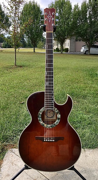 Alvarez Silver Anniversary 2555s Acoustic Electric Guitar
