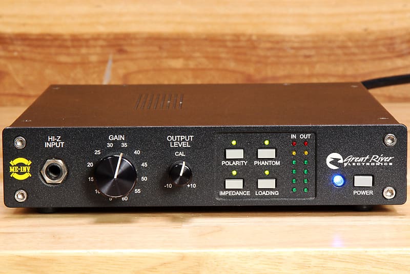 Great River ME-1NV Single Channel Mic Microphone Preamp