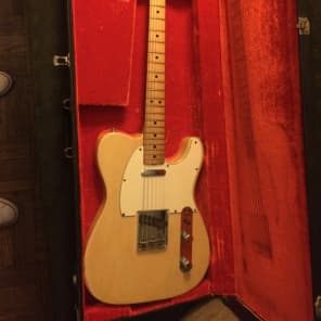 Fender Telecaster 1975 Butterscotch Blonde (white pick guard) image 1