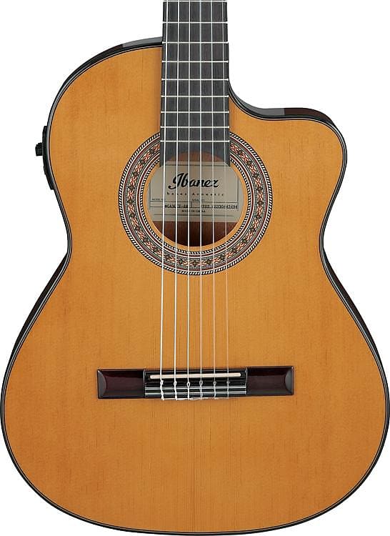 Ibanez GA5TCE3Q 3/4sized Acousticelectric Nylonstring Reverb