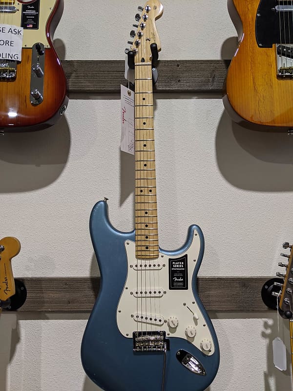 Fender Player Stratocaster with Maple Fretboard  Tidepool image 1