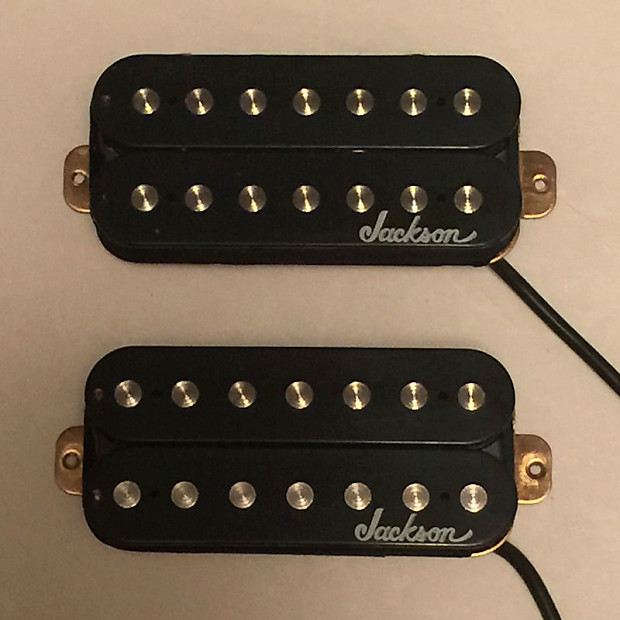 【返品交換不可】 of Set Pickup Humbucker JACKSON - Parts Guitar 2 High - ギター