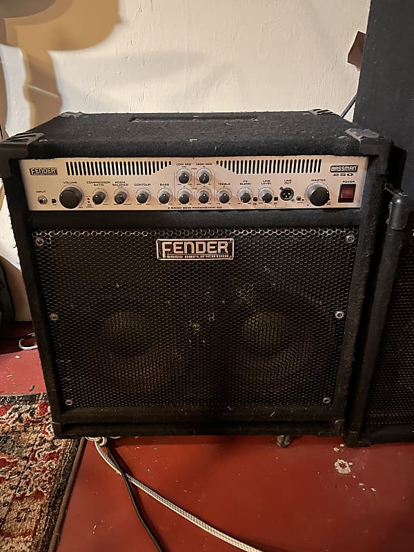 Fender Bassman 250/210 250Watt 2x10" Bass Combo 2010s Reverb