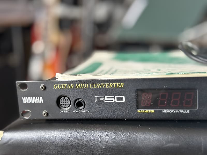 Yamaha G50 Guitar MIDI Converter | Reverb