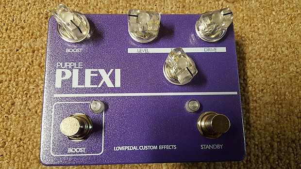 Lovepedal Purple Plexi Plus Boost | Reverb Lovepedal Purple Plexi Plus Boost | Reverb