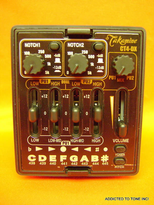 Takamine CT4-DX Dual Parametric Acoustic Guitar Preamp with