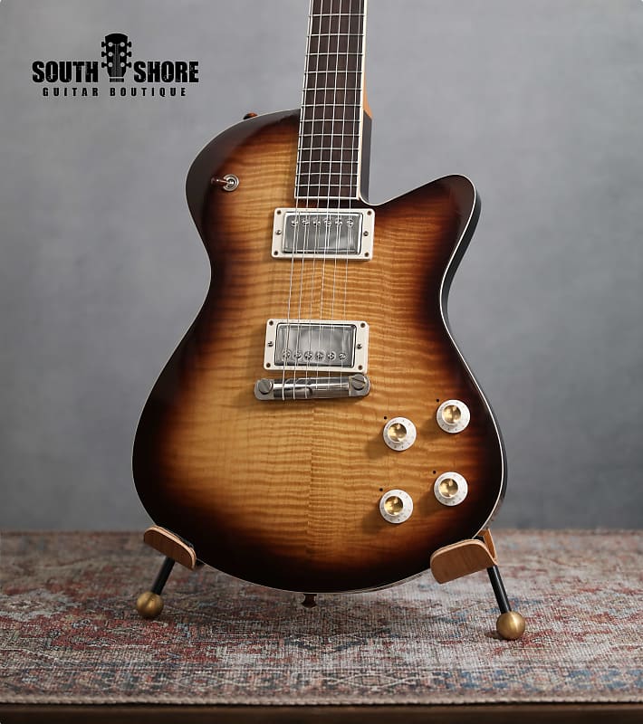 Laurent Brondel - Burn II T Drop-Top - 2025 - Sunburst w/ Ron Ellis Signature Humbuckers. NEW, (Authorized Dealer) image 1