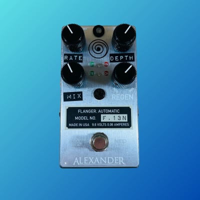 Reverb.com listing, price, conditions, and images for alexander-pedals-f-13-flanger