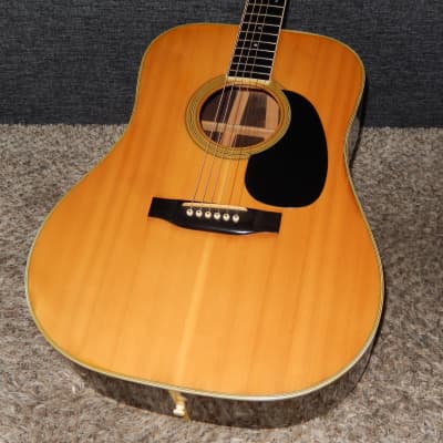 MADE IN JAPAN 1977 - YAMAKI YM800 - SIMPLY WONDERFUL - MARTIN D35 STYLE - ACOUSTIC GUITAR image 2
