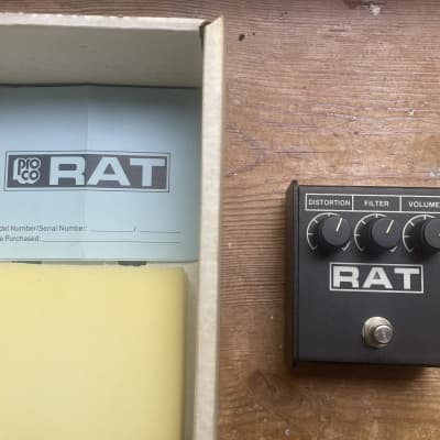 ProCo RAT2 USA 2002〜2003 Slopped Box ProCo Rat 2 Flat Enclosure w/Box, Late 90s - Used