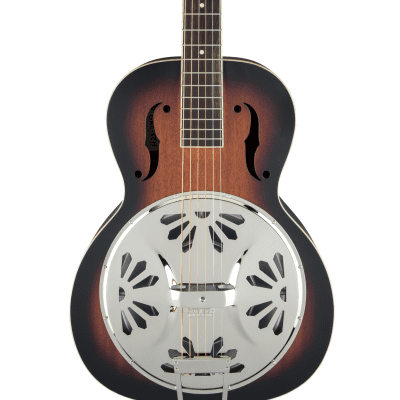 Gretsch G9220 Bobtail Round-Neck Acoustic-Electric Resonator Guitar - 2-Color Sunburst for sale