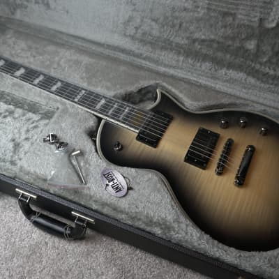 ESP E-II Eclipse FT (FULL THICKNESS) Black Natural Burst with case image 3