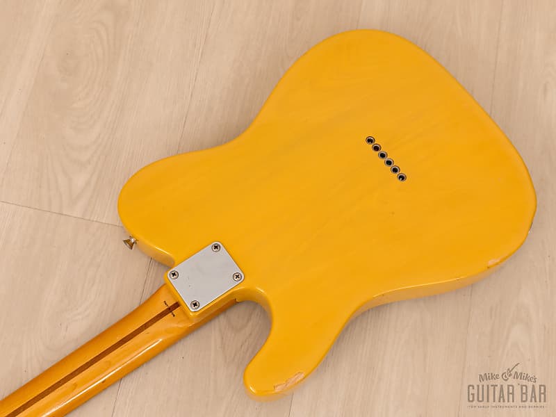1986 Fender Telecaster Order-Made Non-Catalog Butterscotch w 1986 Fender Telecaster Order-Made Non-Catalog Butterscotch w