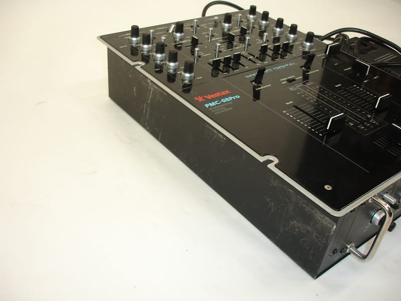Vestax PMC-08 PRO Two-Channel Scratch Mixer, Black | Reverb