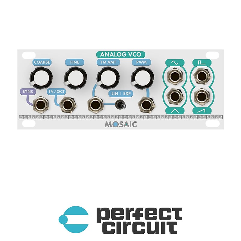 Mosaic Analog VCO Oscillator (Black) | Reverb