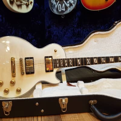 2013 Gibson Les Paul Supreme Whiteburst Mahogany Chamber Chambered LP FlameMaple image 4