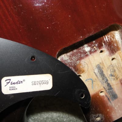 Fender Precision Fretless 1978, Maple Neck, All Original w/Original Case.  See Pics Documenting Authenticity. image 6