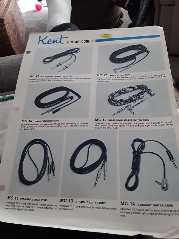 Kent Catalog 1960s '70s Paper Reverb