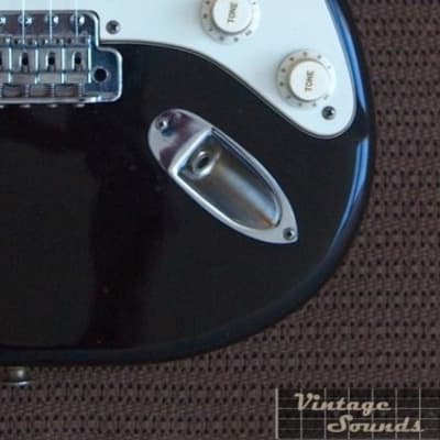 Fresher Straighter FS-380 Stratocaster early 80's Black image 11