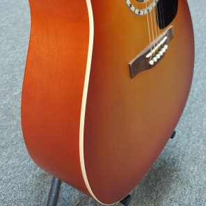 Art & Lutherie Cedar Sunrise Solid Top Acoustic-Electric Guitar w/ gig bag, made in Canada image 4