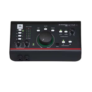 JBL M-Patch Active-1 Active Stereo Monitor Controller w/ Talkback and USB I/O