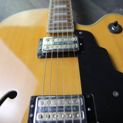 DeArmond X155 1999 Blonde Jazz Guitar with case! image 15