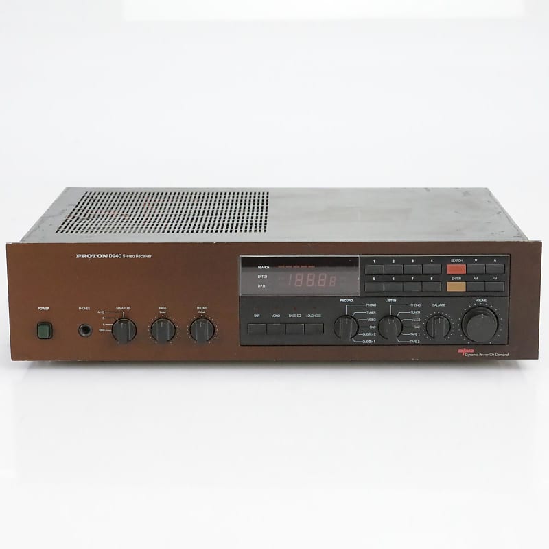 Proton D940 Stereo Receiver Tuner Display Does Not Work Reverb