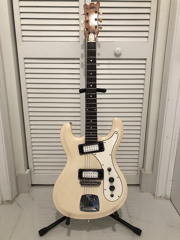 Univox/Aria Diamond 1702t Hi Flier 1970 White | Reverb