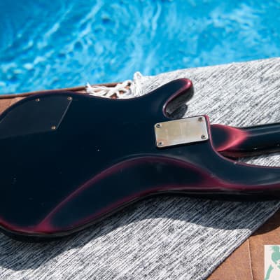 Classic 1987 Ibanez RB835 Roadstar II Series Bass - Rare Dark Wine - Made in Japan - Pro Set Up mw Perfect Frets/Action/Intonation! image 4