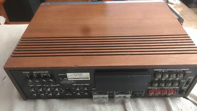 【希少】SONY オーディオアンプ SQR-6650 70年代 ヴィンテージ Sony SQR-6650 SQ Receiver - HiFi Vintage