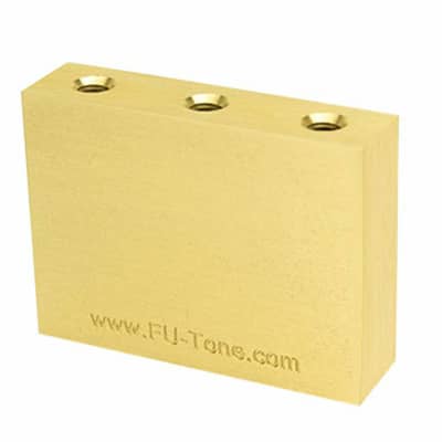 FU-Tone 42mm Brass Sustain Block For Gotoh for sale