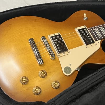 Gibson Les Paul Tribute 2022 Satin Honeyburst New Unplayed w/Bag Auth DealerFac Warranty 8lbs 11oz image 3