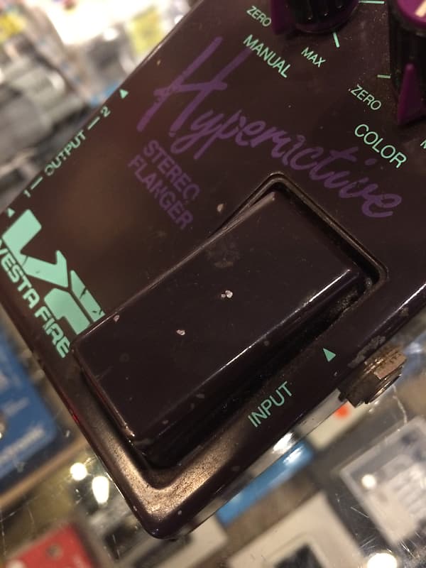 ギター Vesta Fire stereo flanger Vesta Fire Hyperactive Stereo Flanger | Reverb