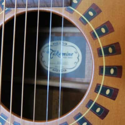 Takamine NP-17c Dreadnought Cutaway 1995 Cedar and Koa | Reverb